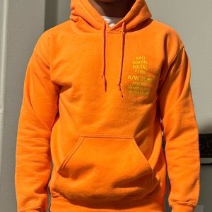 Anti Social Social Club Orange Hoodie